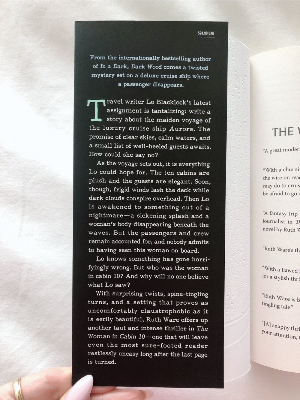 The Woman in Cabin 10 by Ruth Ware book novel paperback mystery thriller - Picture 3 of 8